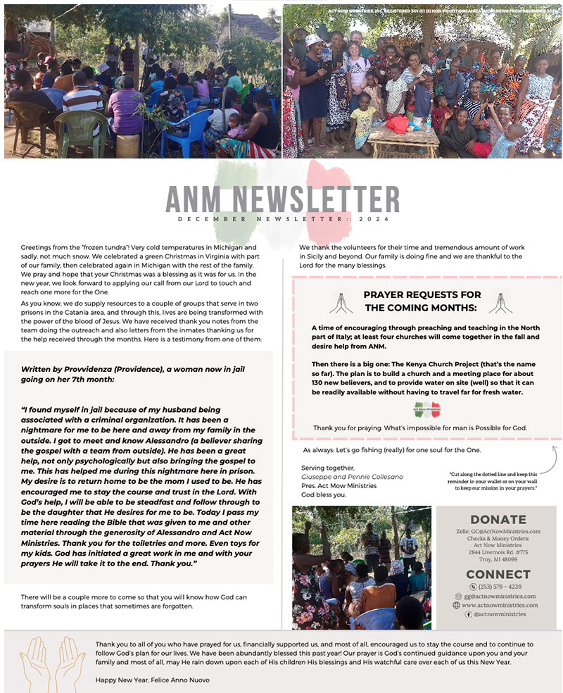 January 2025 Newsletter